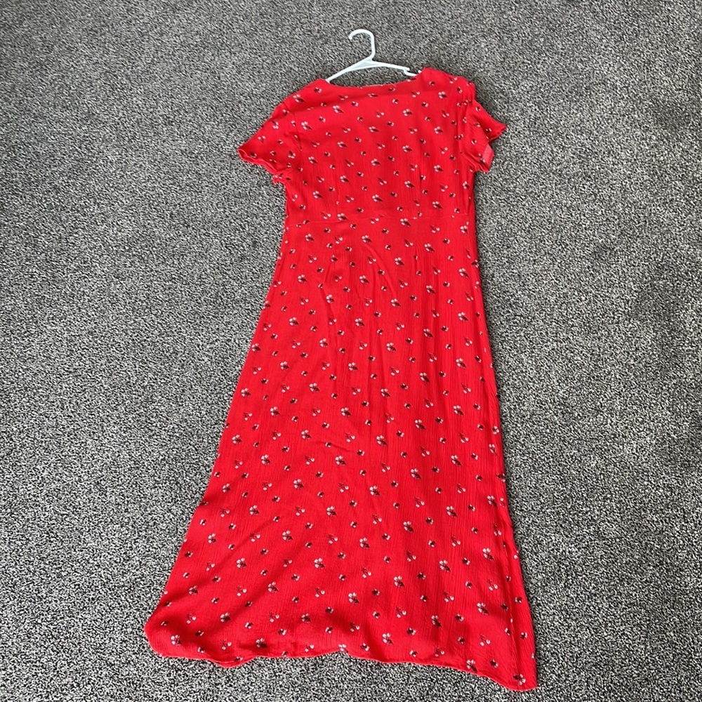 Red midi dress from Called to Surf - Picture 3 of 8